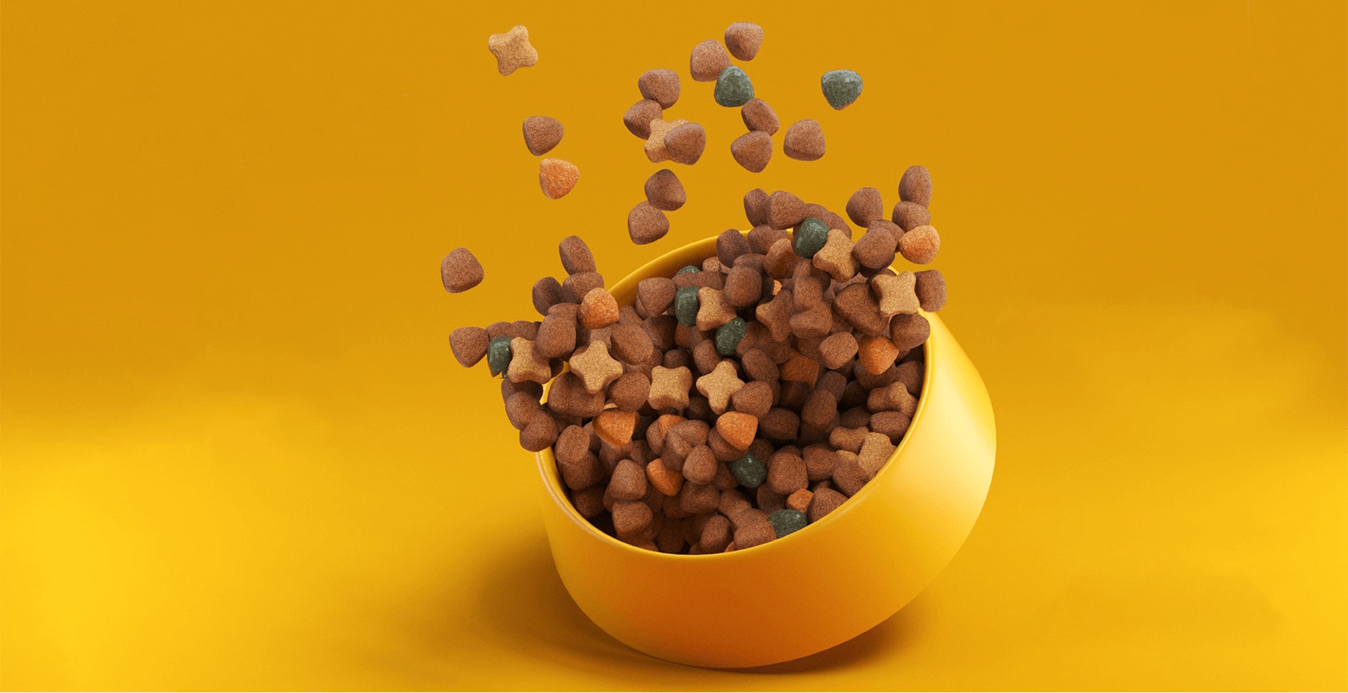 Schale mit PEDIGREE Knabbereien