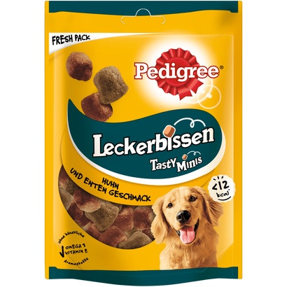 Leckerbissen Tasty Minis mit Huhn & Enten Geschmack
